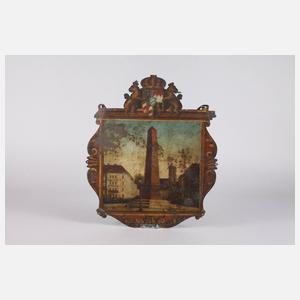 Melot, Stammtischschild für Offiziere 1868