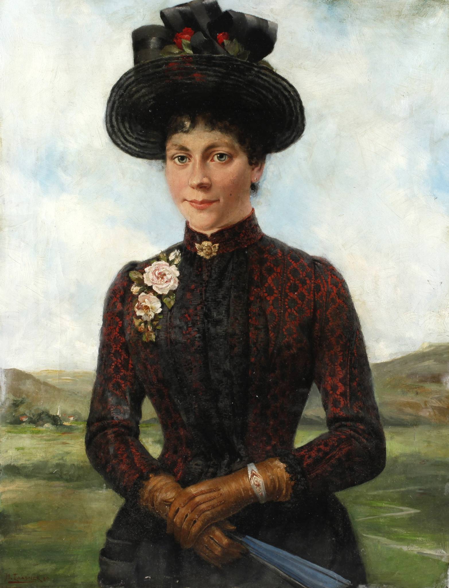 Hans Laasner, Damenportrait