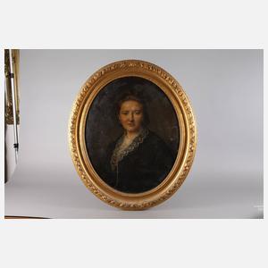 Benjamin Orth, Ovales Damenportrait