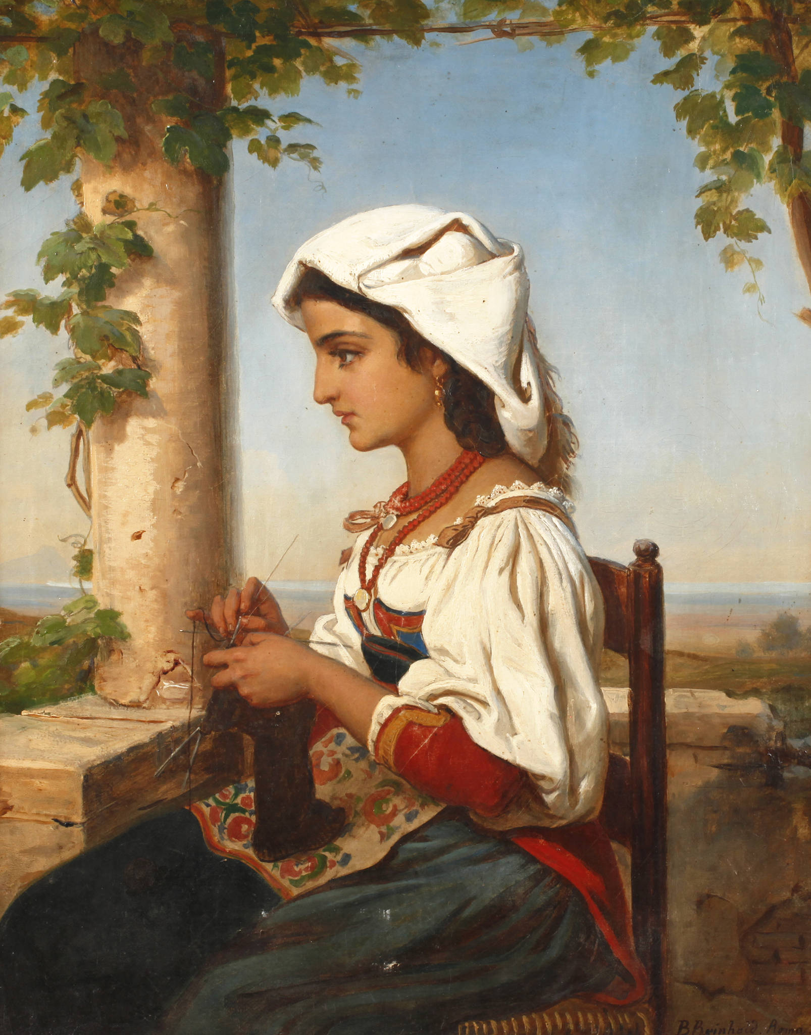 Bernhard Reinhold, Neapolitanerin