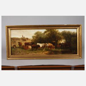 M. Girth, Kühe auf sommerlicher Weide