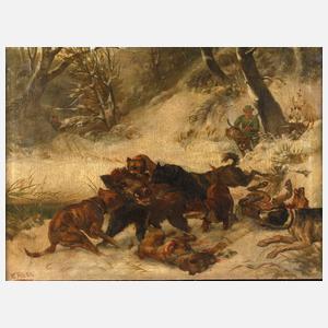 K. Reen, Wildschweinhatz