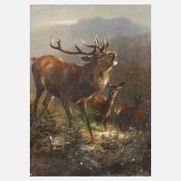 Anton Schmitz, Röhrender Hirsch111