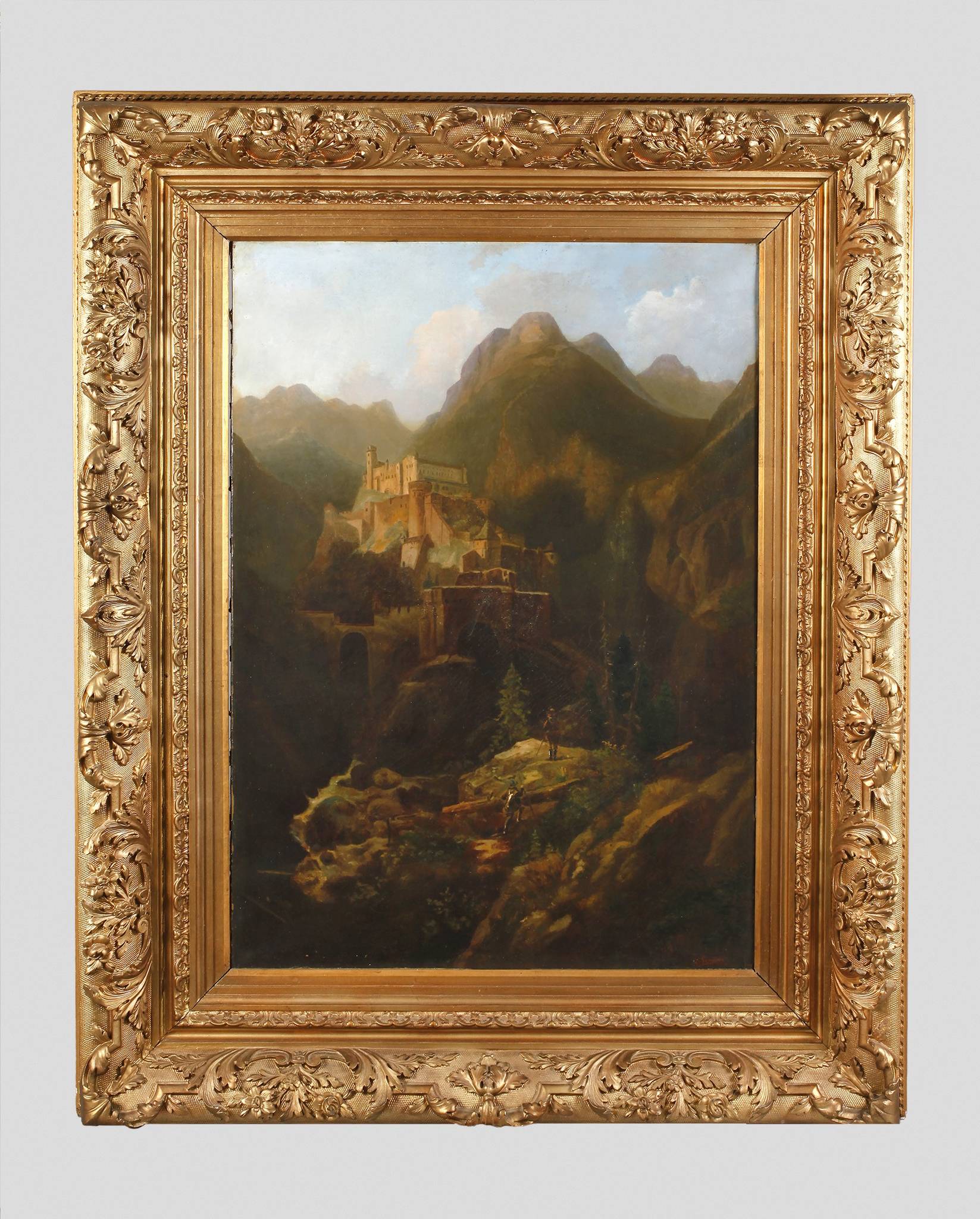 Carl Julius von Leypold, Burg im Gebirge