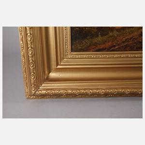 Alm in Hochgebirgslandschaft