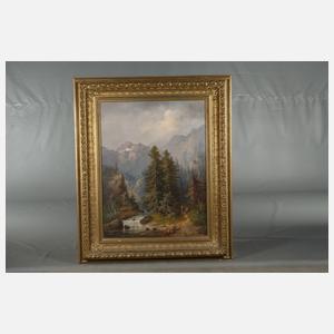 Guido Hampe, Sommerliche Hochgebirgslandschaft