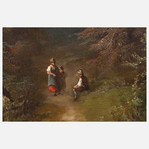 Guido Hampe, Sommerliche Hochgebirgslandschaft