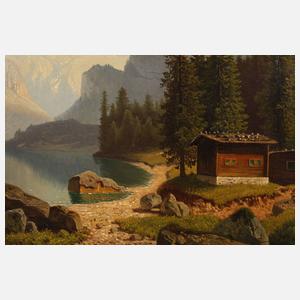 Sommerlicher Gebirgssee