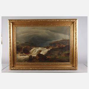 Ruth Müller, Sturzbach im Gebirge