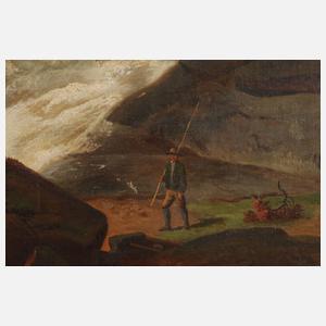 Ruth Müller, Sturzbach im Gebirge