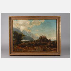 Carl Johann Rötteken, Mediterrane Landschaft