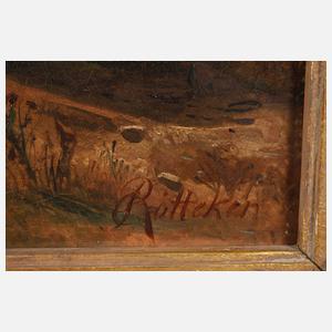 Carl Johann Rötteken, Mediterrane Landschaft