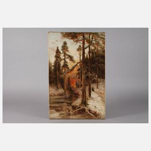 Abendliche Winterlandschaft