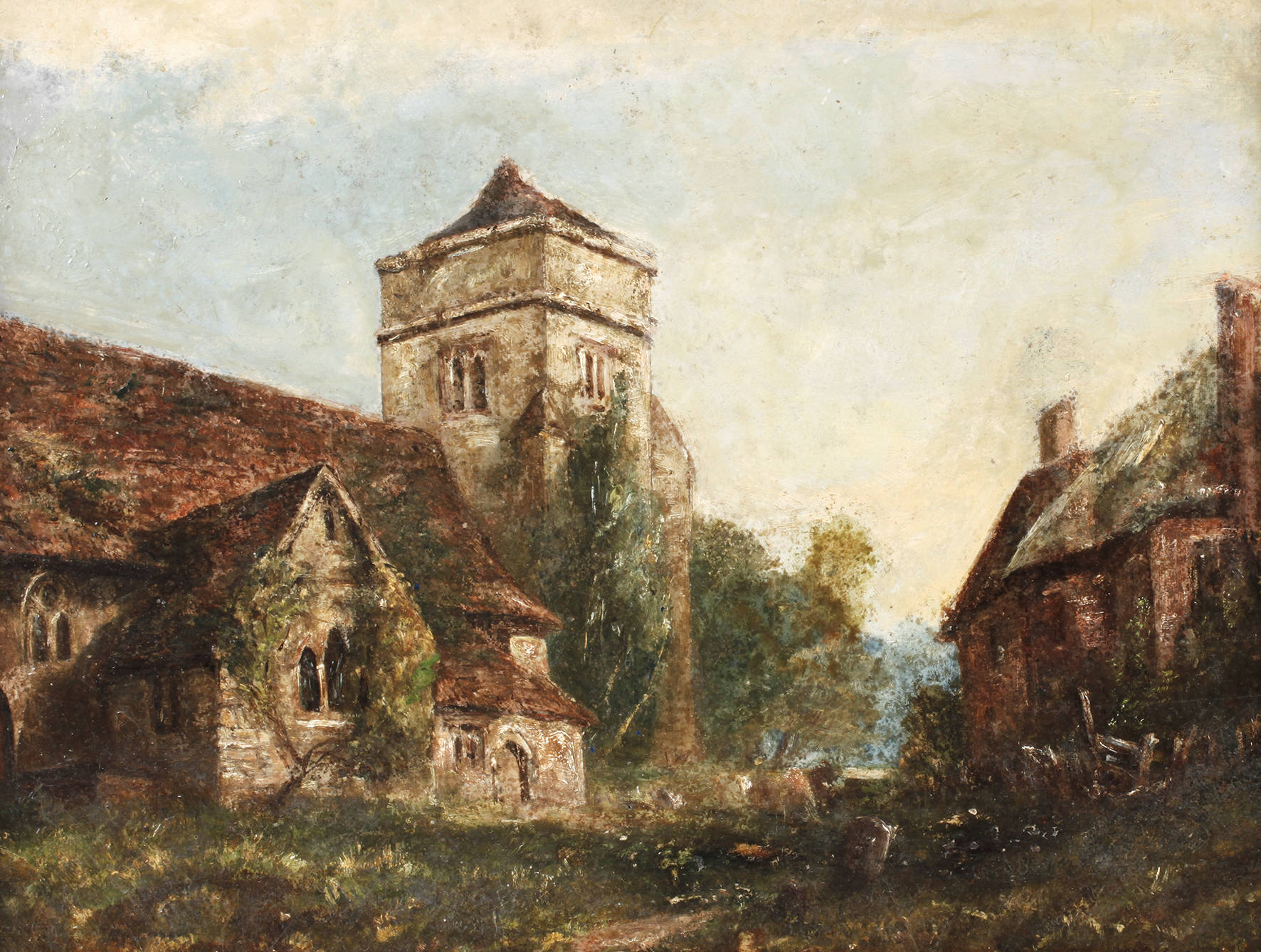 Englische Kirchenansicht