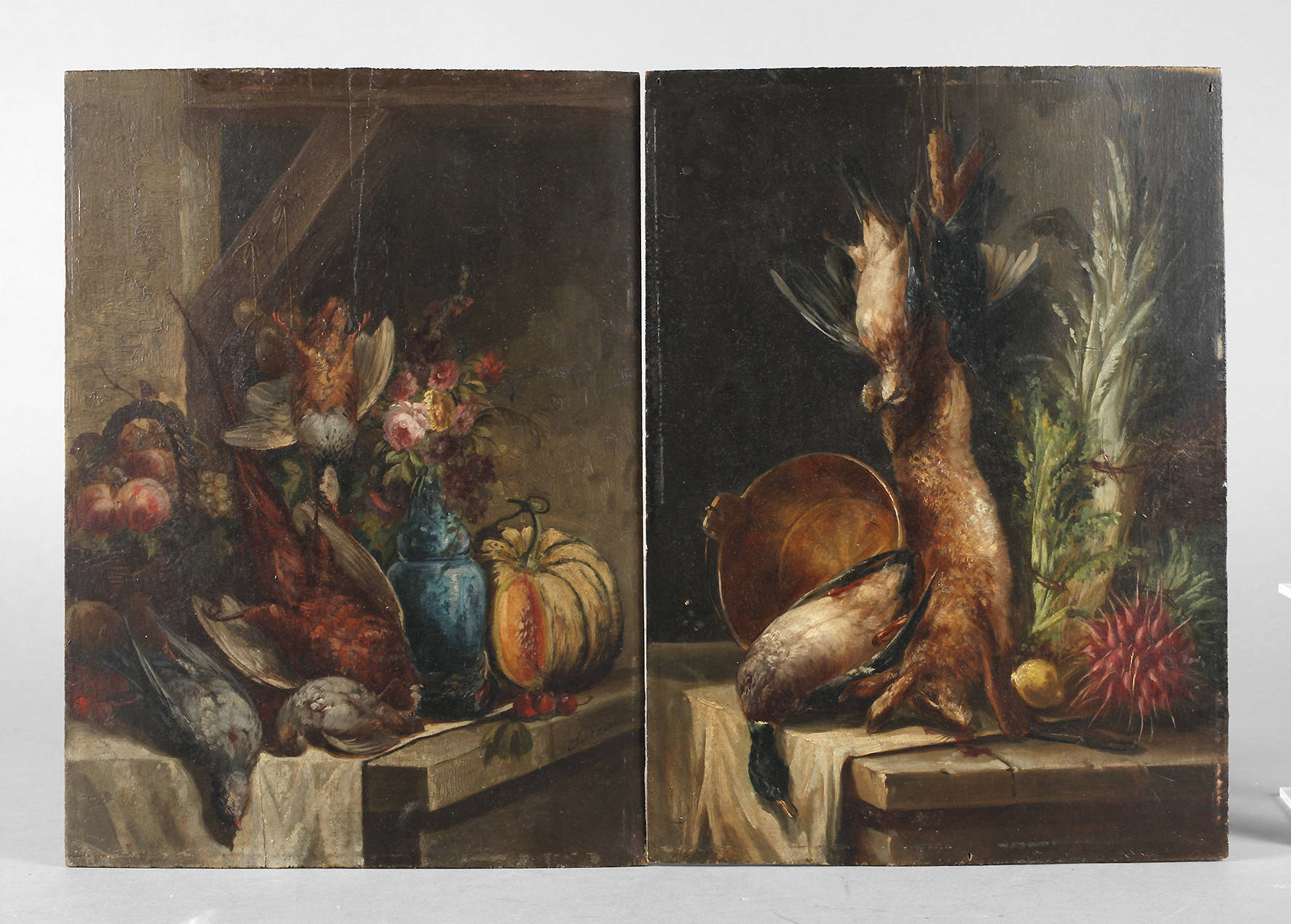 Zwei Küchenstillleben