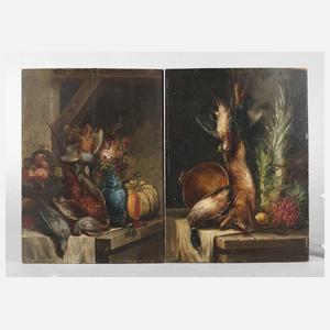 Zwei Küchenstillleben