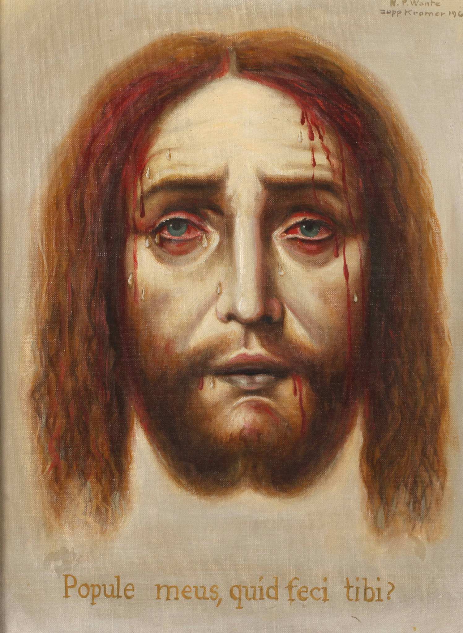 Jupp Kramer, Christuskopf nach Paul Wante