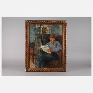 Franz Hochmann, Zeitungsleser