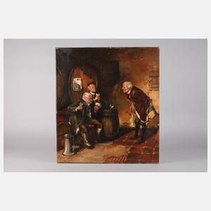 Krüger, gesellige Runde im Weinkeller