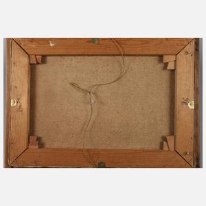 H. Krum, Bauernpaar nach getaner Arbeit