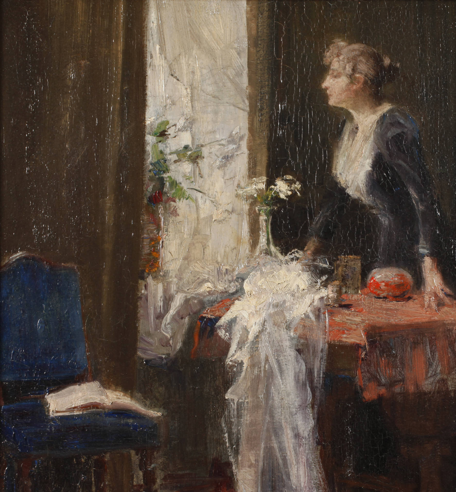 Mack, ”Dame am Tisch”