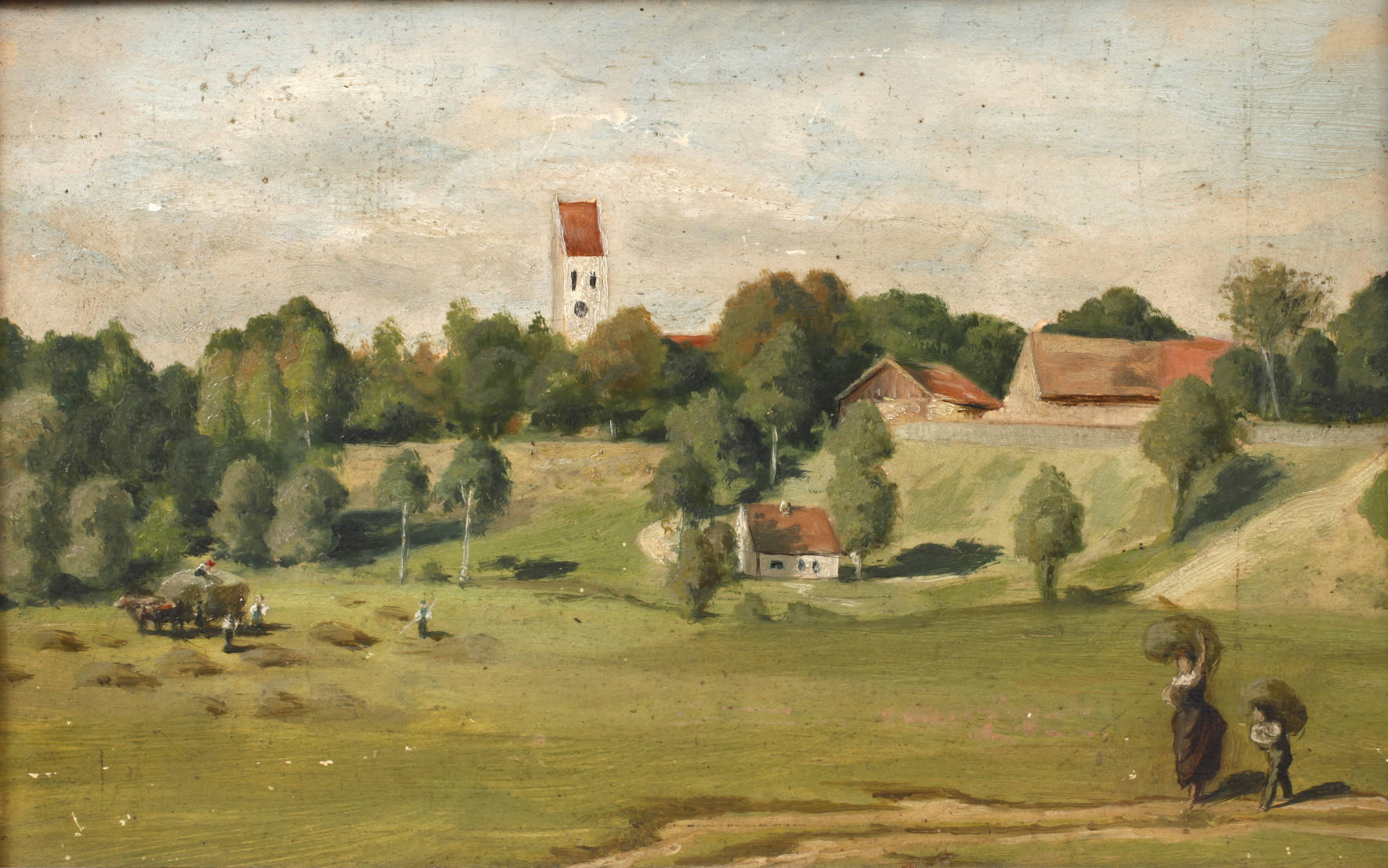 Joseph Kaspar Correggio, attr., Heuernte