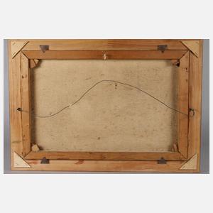 M. v. Höppe, Spätsommerliche Erntelandschaft