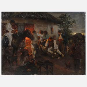 Ungarische Dorfschmiede