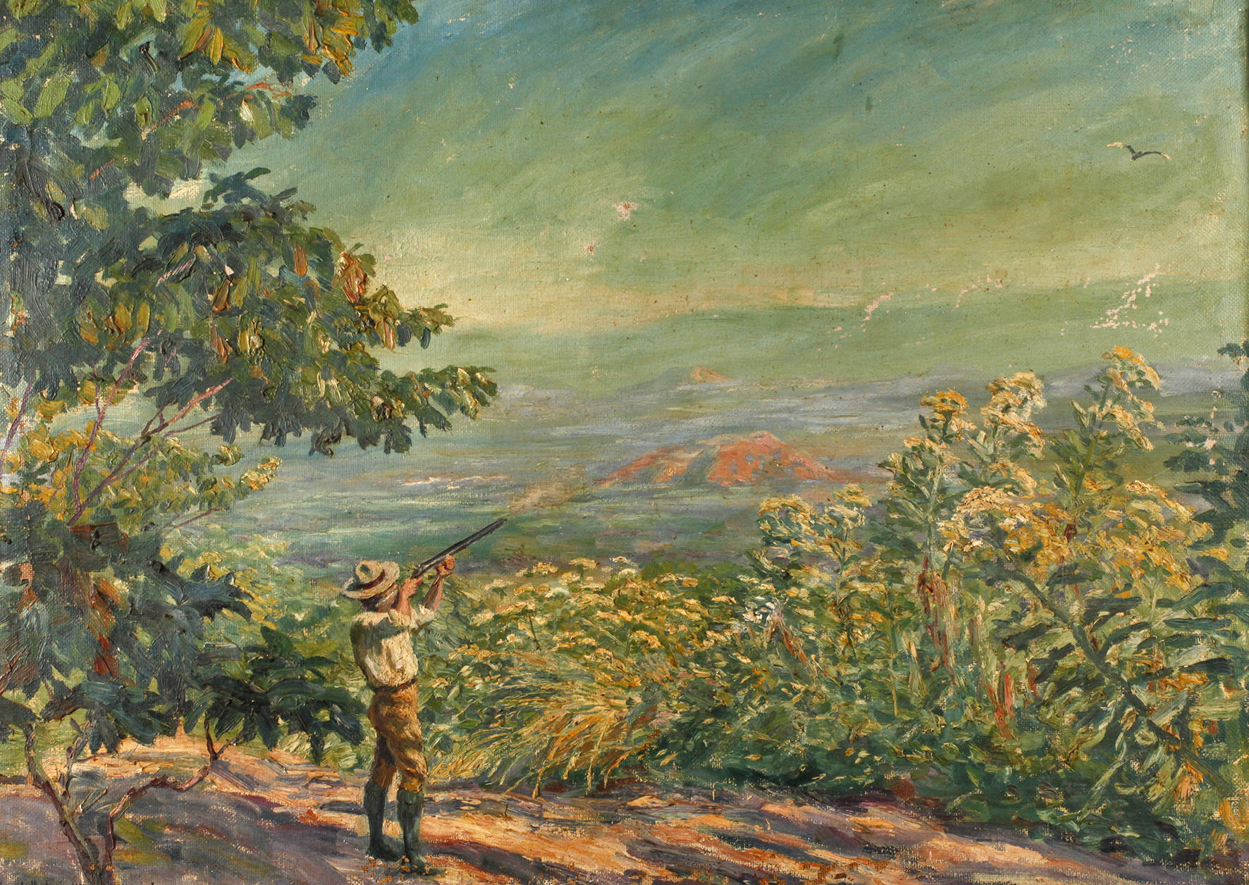 Max Vollmberg, Auf der Jagd