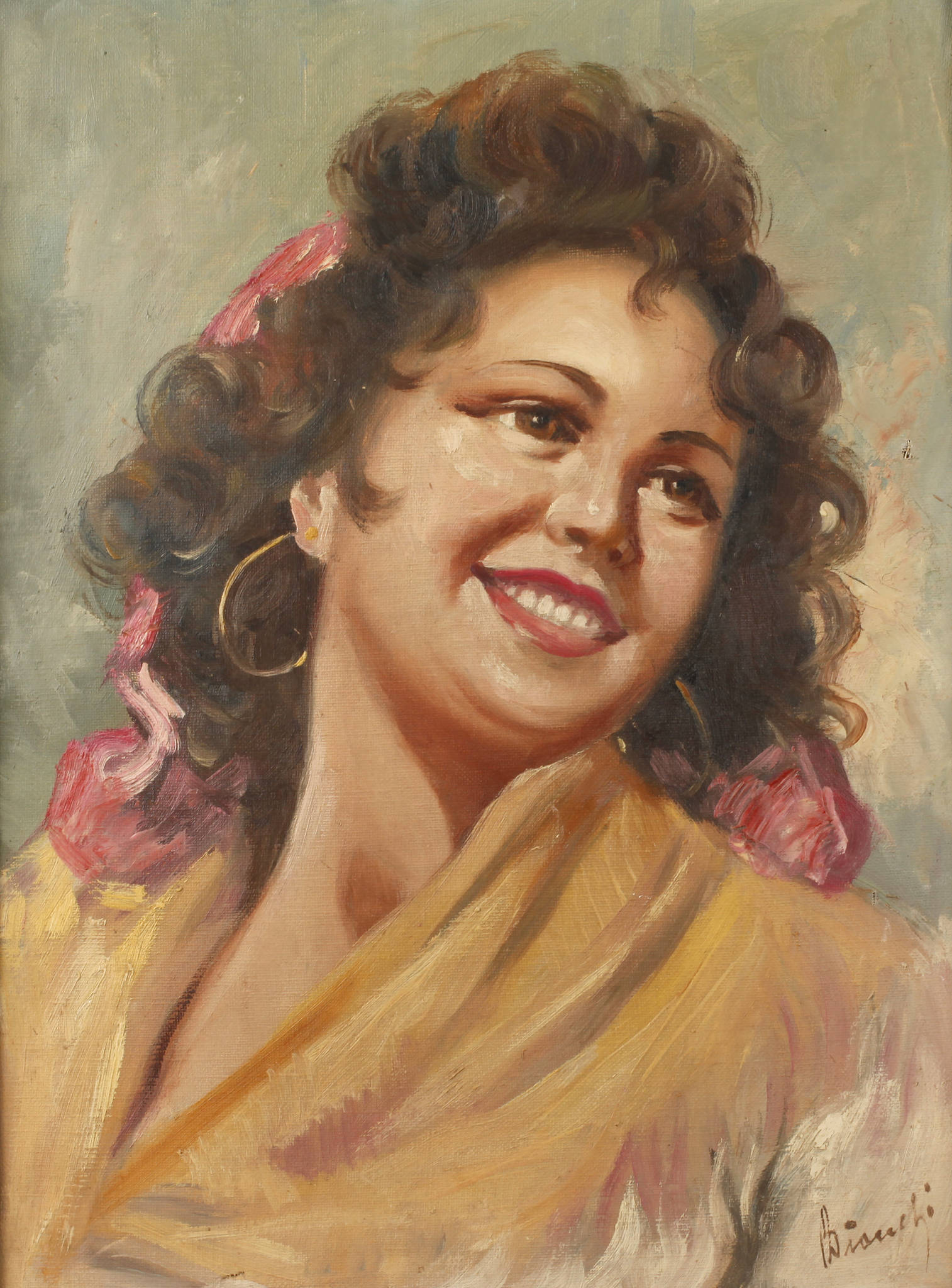 Alberto Bianchi, attr., Italienerin