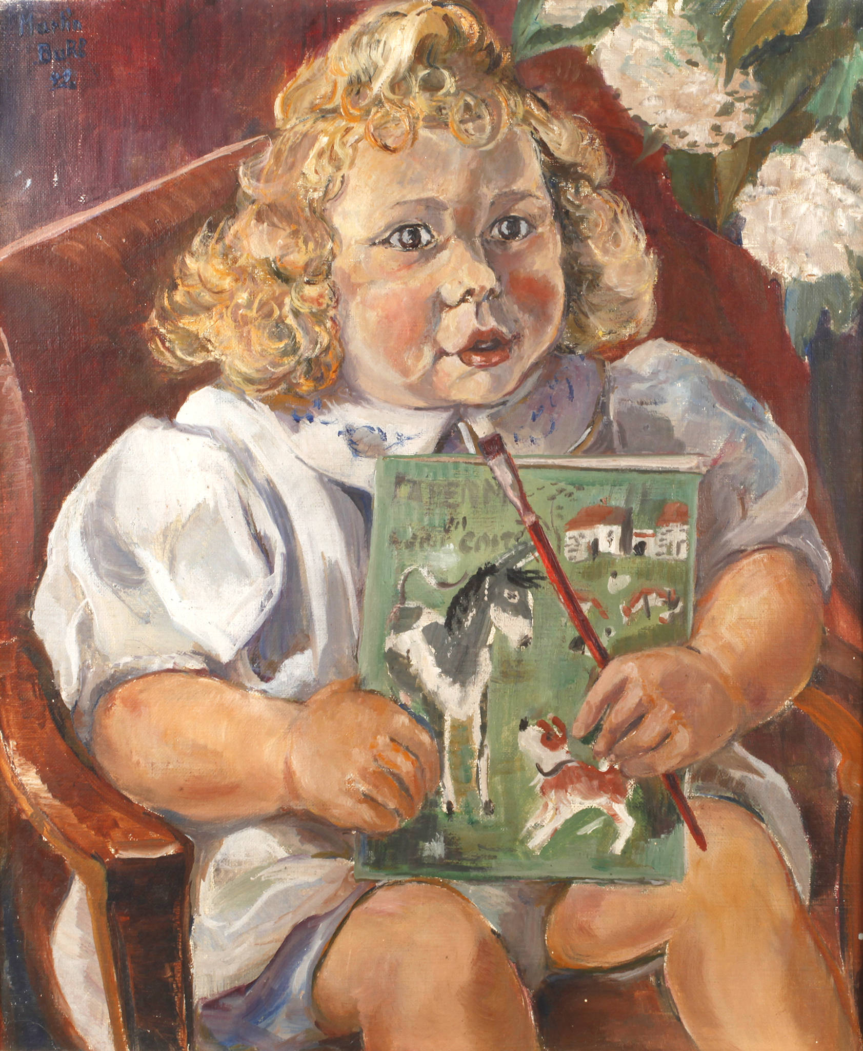 Martin Burr, Kinderportrait