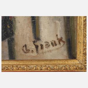 Frank, Lesende Frau in Tracht