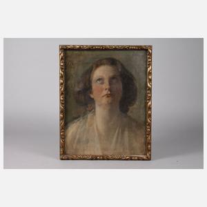 Heinrich Plühr, Damenportrait