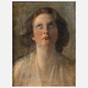 Heinrich Plühr, Damenportrait