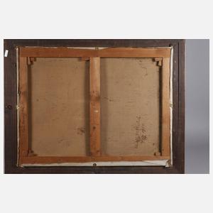 Karel Baerwaldt, Soldat als Jäger im Herbstwald