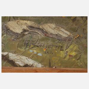 A. Bertram, Damenakt vorm Spiegel