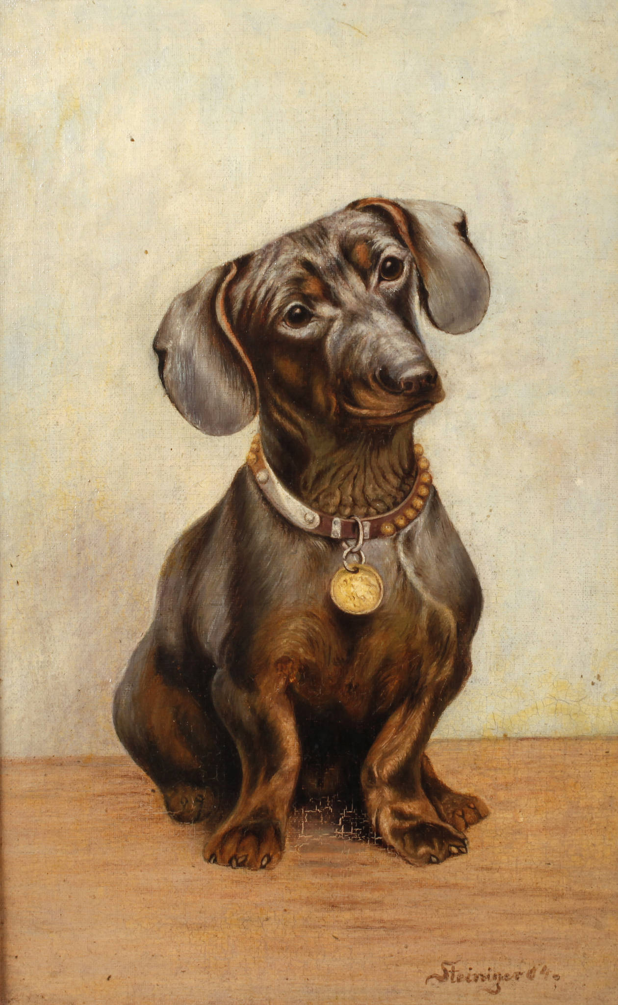 Ferdinand Steiniger, Hundeportrait