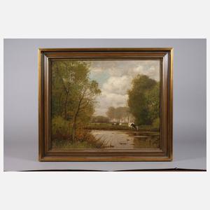 Jean Grothe, Kühe am See