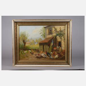 Carl Fey, ”Hühnerhof”