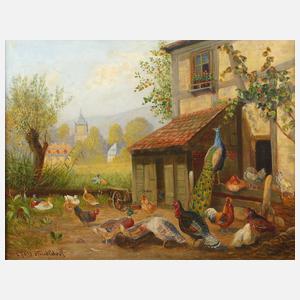 Carl Fey, ”Hühnerhof”