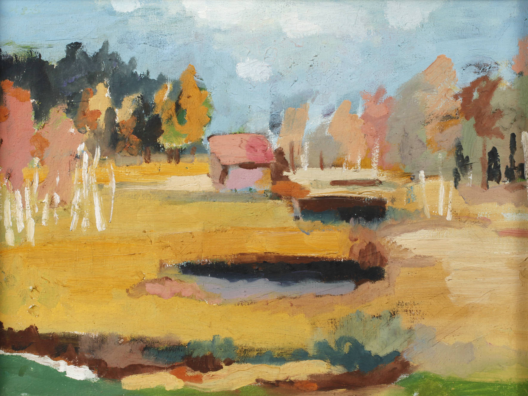 Lichte Sommerlandschaft