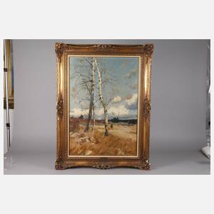 F. Frohse, Herbstliche Heide