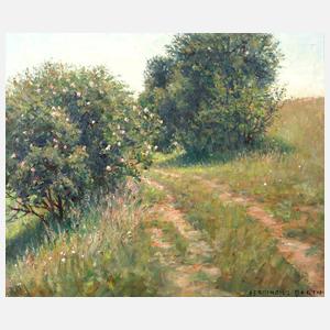 Ferdinand Barth, Frühlingslandschaft