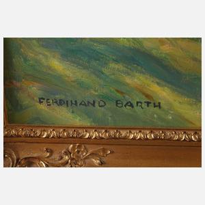 Ferdinand Barth, Hühnervolk in der Herbstsonne