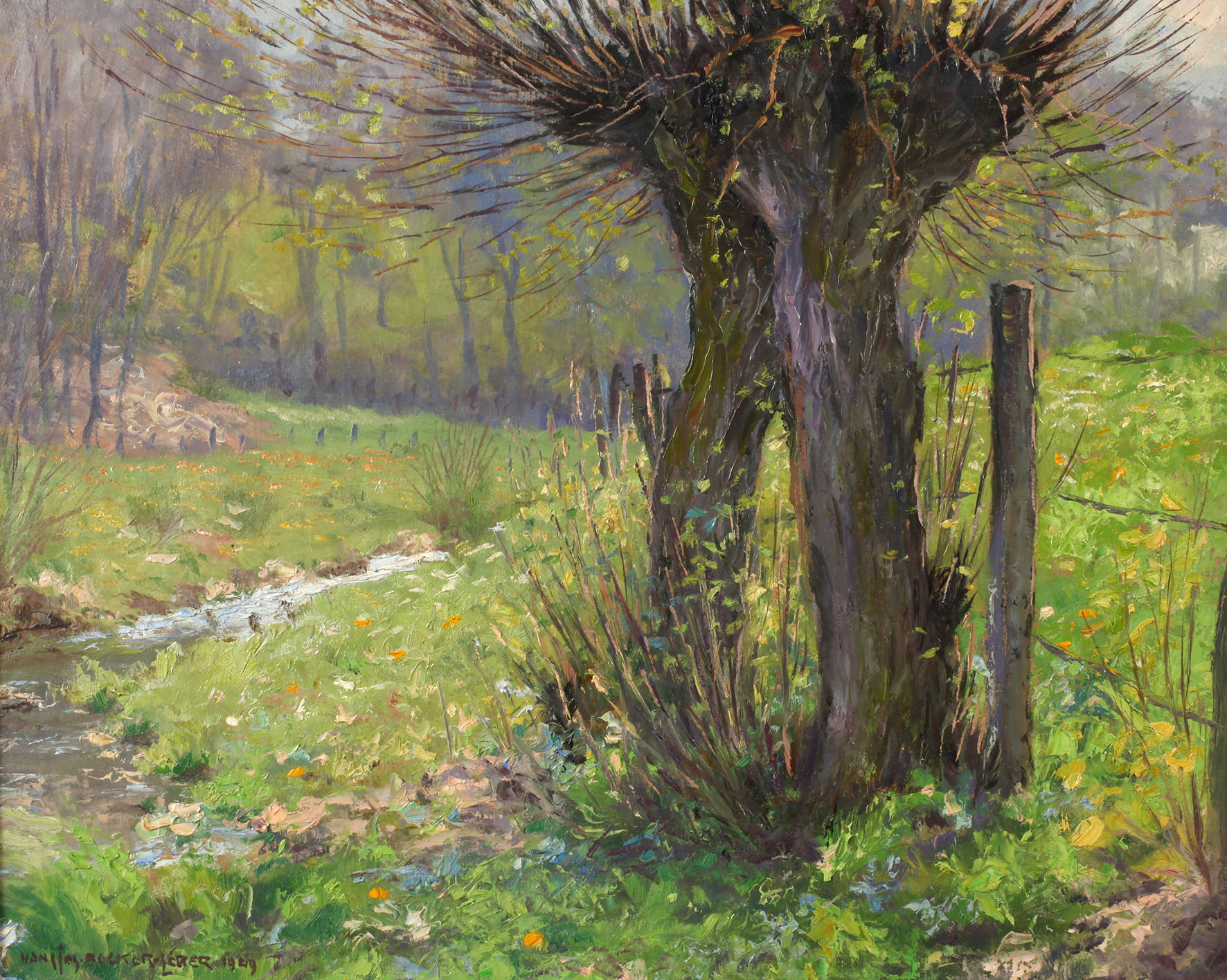 Hans Josef Becker-Leber, Weiden am Bach