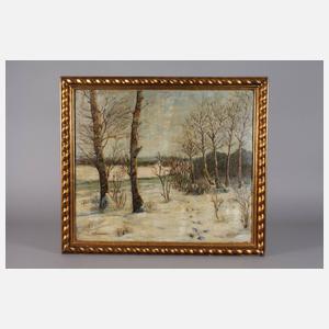 A. Cassmann, Winterlandschaft