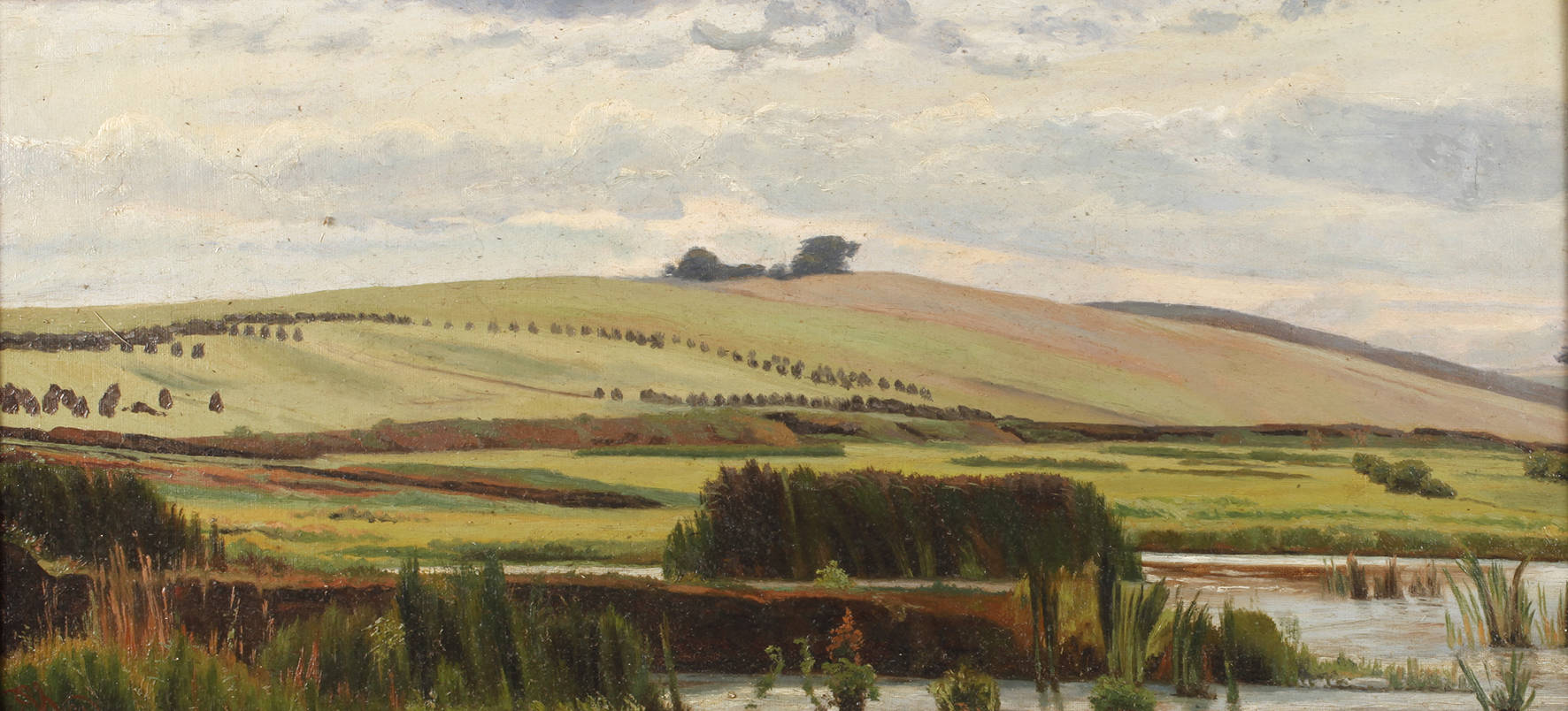 Prof. Emil August Theodor Wennerwald, Sommer am Weiher