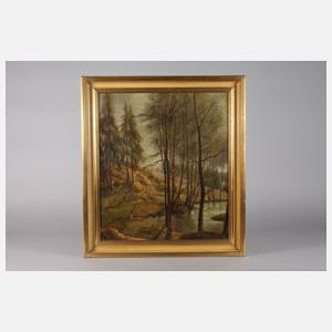 Wilhelm Maaß, Frühlingshafte Bachaue