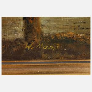 Wilhelm Maaß, Frühlingshafte Bachaue