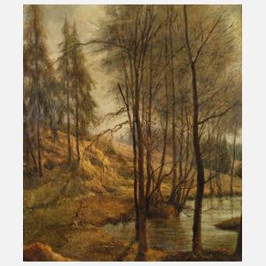 Wilhelm Maaß, Frühlingshafte Bachaue